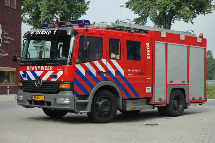 Brandweer Amsterdam Mercedes Watertender