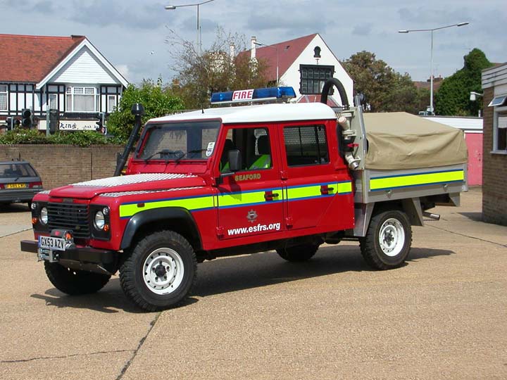 East Sussex FRS Seaford Landrover L4T