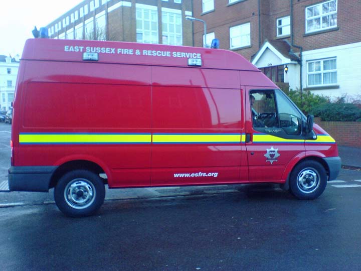 East Sussex FRS Eastbourne Chemical Support Unit