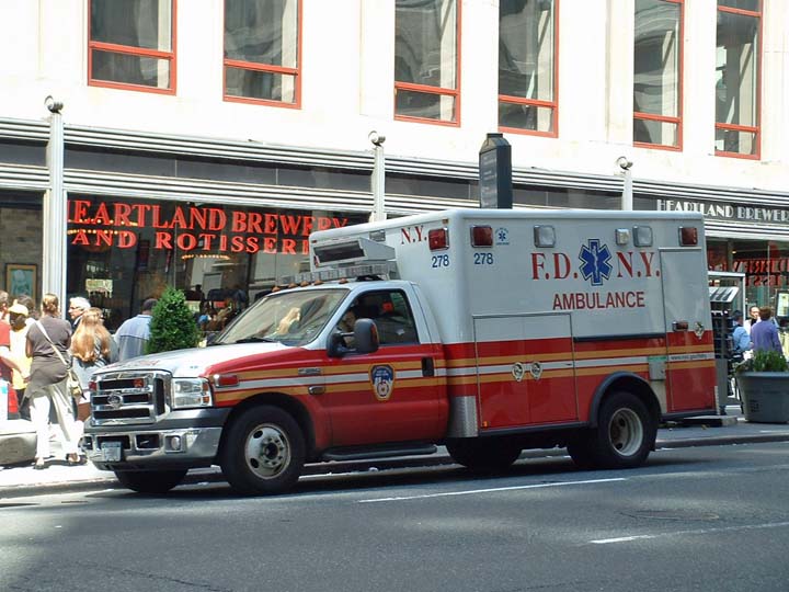 New York City Fire Department EMS Ford F350