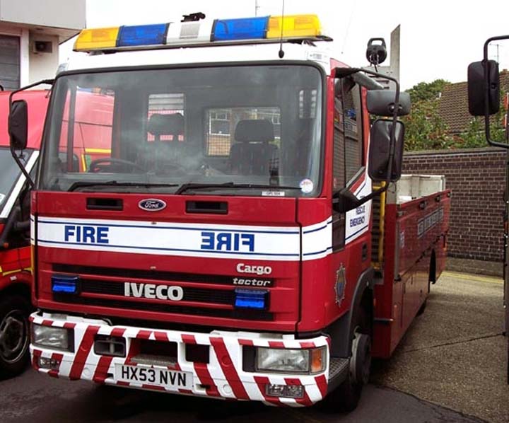West Sussex FRS Iveco General Purpose Lorry