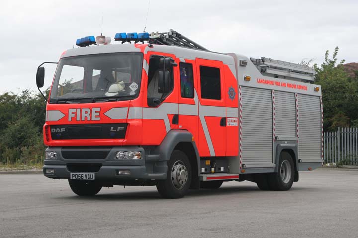 Lancashire Fire & Rescue Service DAF Morecambe