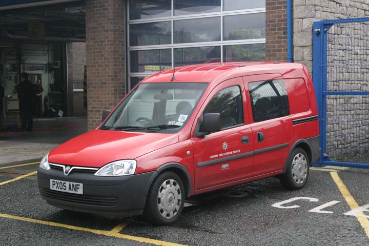 Cumbria Fire & Rescue Service Vauxhall