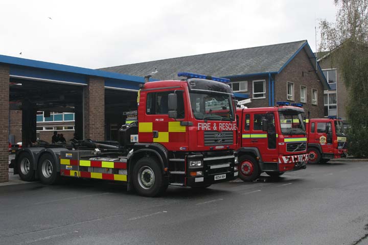 Image of Kendal fire station Cumbria FRS