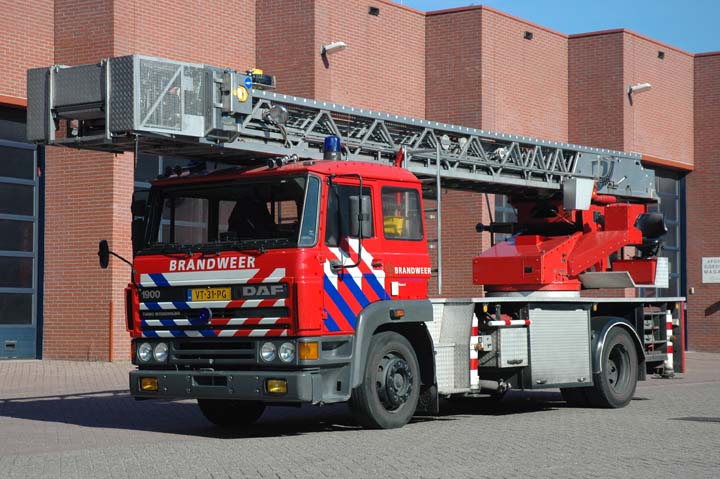 Brandweer Rotterdam DAF 1900 Turntable Ladder