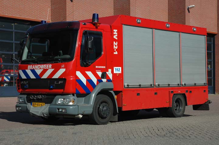 Brandweer Rotterdam DAF LF Rescue tender