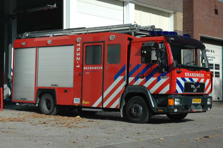 Brandweer Rotterdam MAN Water tender 
