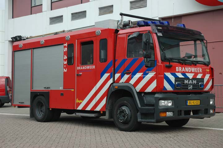 Brandweer Rotterdam MAN Water tender 