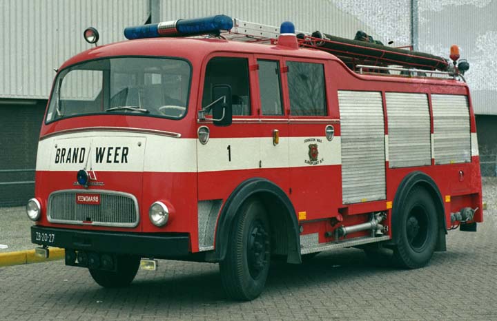 Works Fire brigade Johnson Wax Mijdrecht