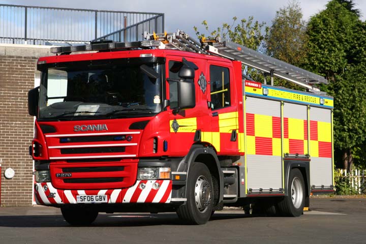 Strathclyde FRS Helensburgh Scania P270