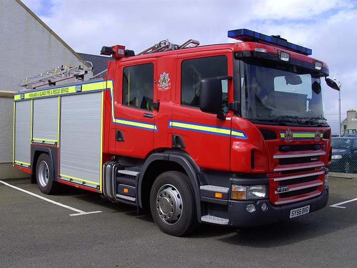 Scania Highlands & islands fire & rescue Kirkwall