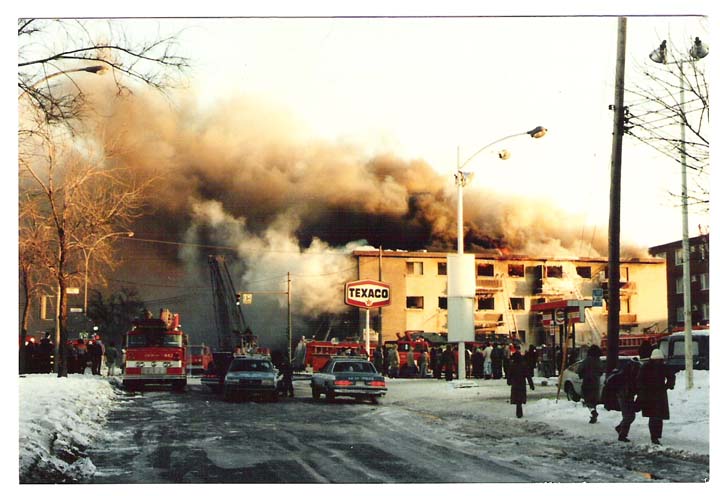 Montreal Fire department 5th alarm