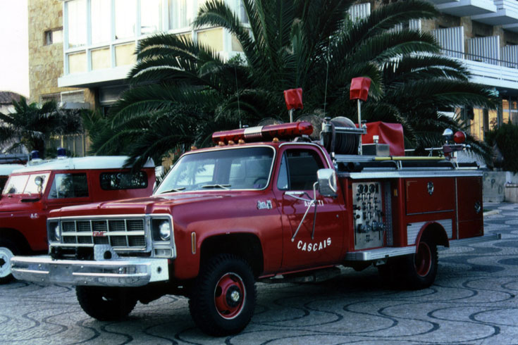 GMC Fire Truck of Cascais, Portugal