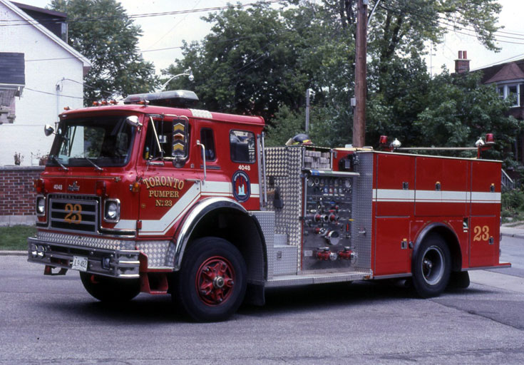 Toronto Fire Department Pumper No 23