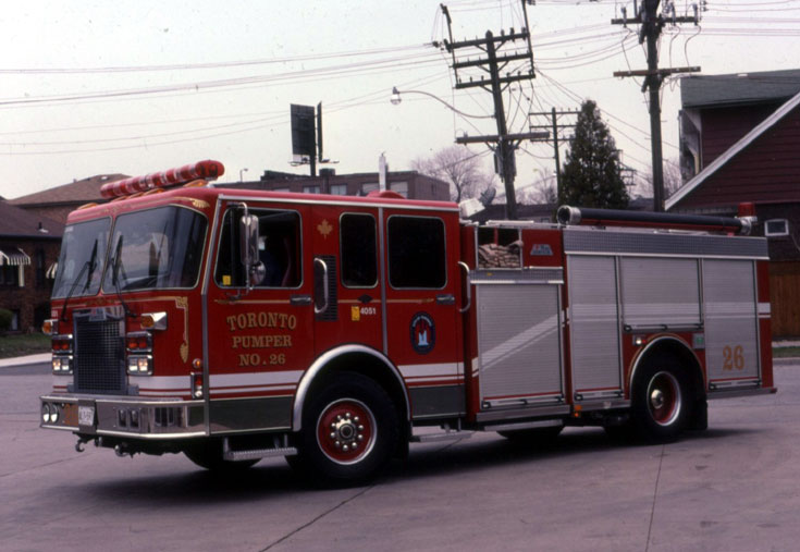 Toronto FD Pumper No 26