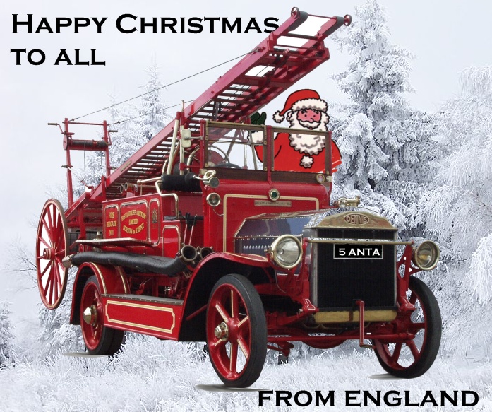 Santa Drives a Dennis