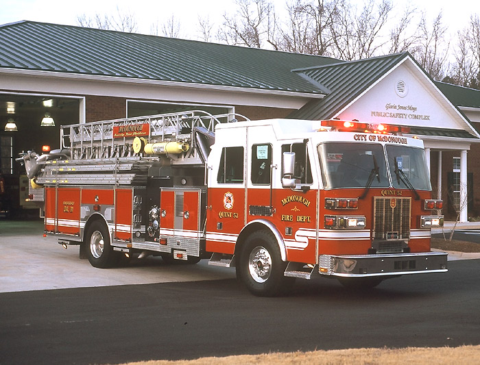 McDonough Fire Department Quint 52
