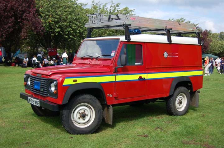 Strathclyde Fire & Rescue Land Rover W999 WNS