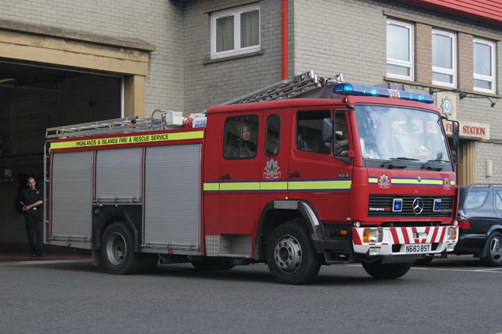 Highlands & Islands FRS Beauly Mercedes
