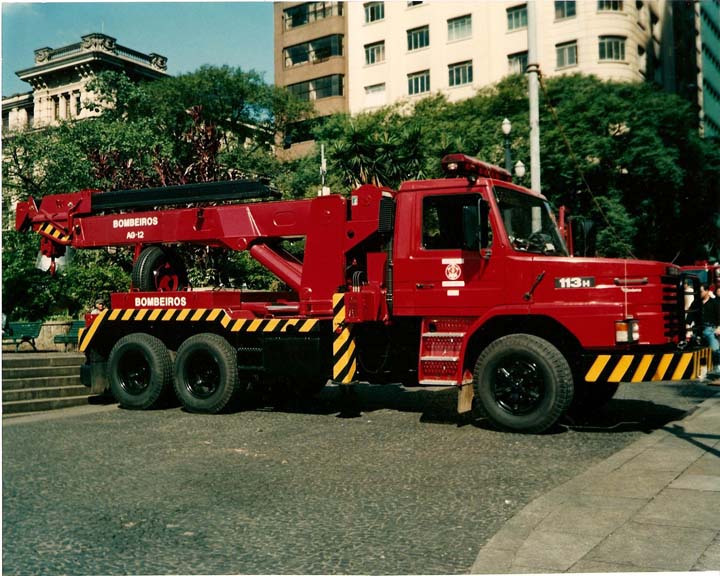 Winch Truck São Paulo Fire brigade Brazil