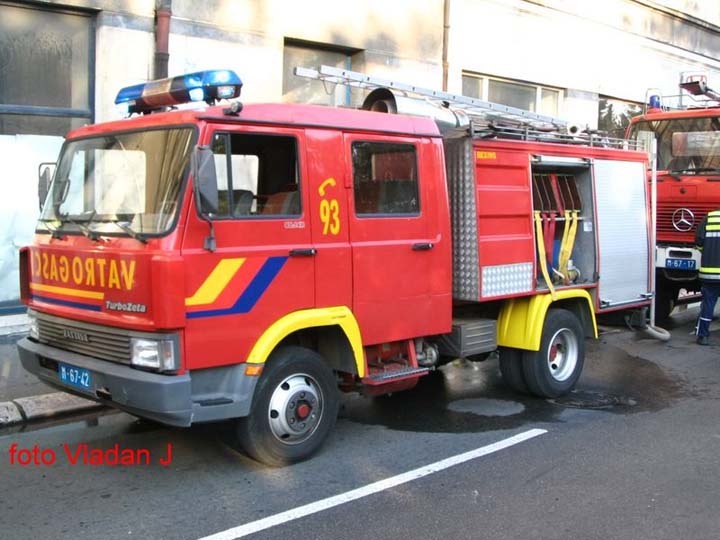 Fire brigade Belgrade Zastava TurboZeta