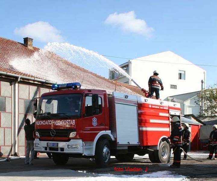 Fire Brigade Subotica Mercedes Atego Vatrosprem