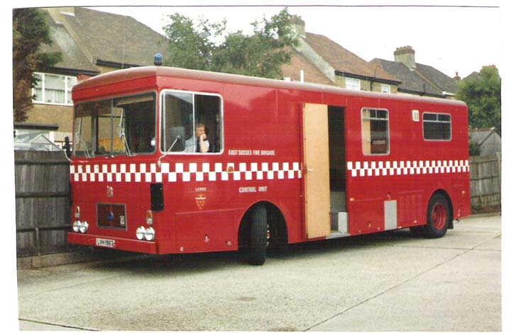 East Sussex Incident Command Unit Bedford YMT