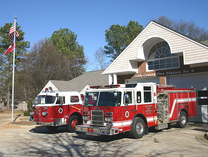 Fire Engines Photos Cobb County Station 6
