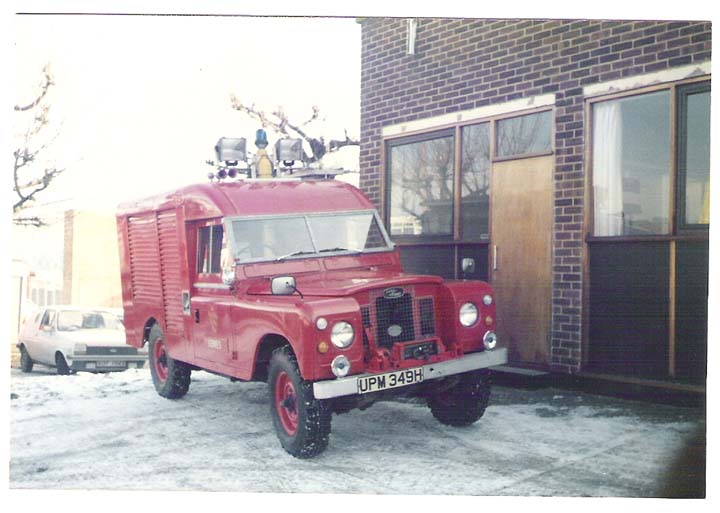 UPM 349H in the snow outside its station — the reference for this model; linked only.
