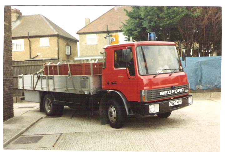 East Sussex Fire brigade Bedford :Lorry