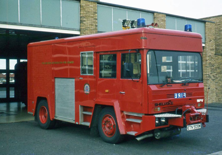 Tyne & Wear Emergency Tender Shelvoke in 1985