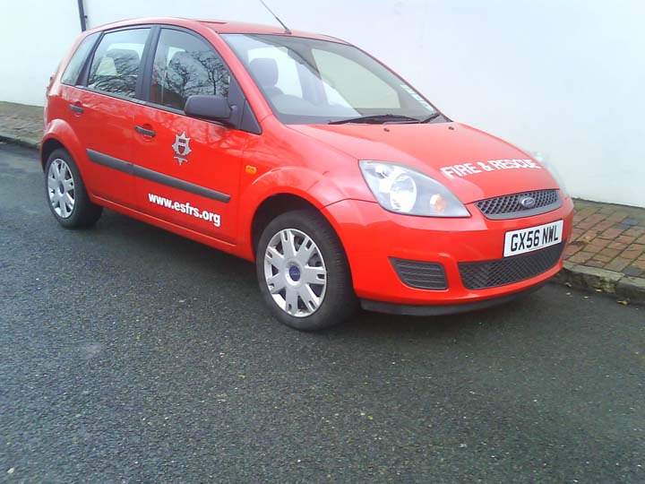 East sussex FRS Ford Fiesta 