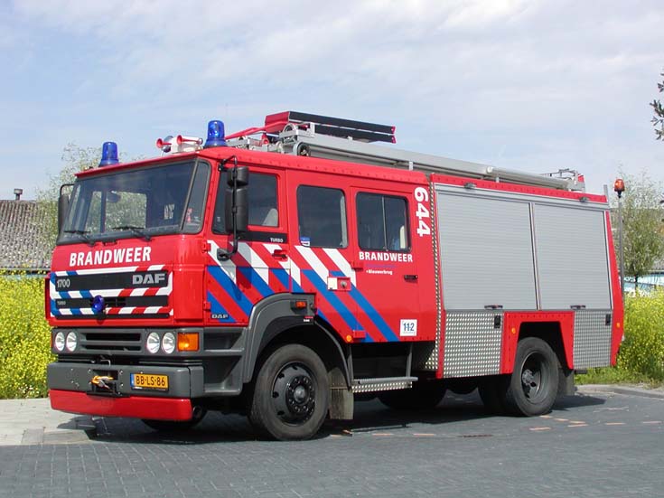 Brandweer Nieuwerbrug DAF 1700 Watertender