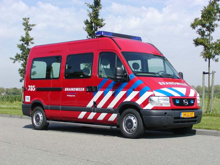 Brandweer Bodegraven Opel Personnel Carrier