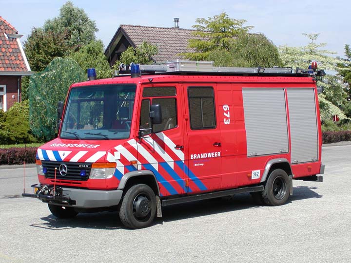 Brandweer Boskoop Rescue Tender Mercedes