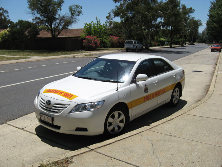 Fire Engines Photos Fire Safety car, Canberra, Australia