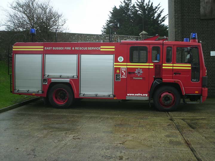 East Sussex FRS Driver Training Vehicle Volvo