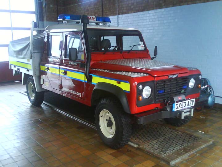 East Sussex FRS Seaford Landrover L4T GX53AZV