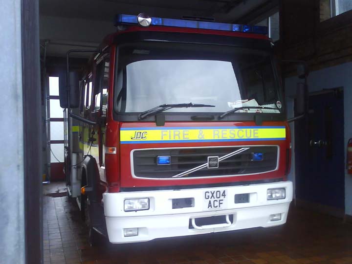 East Sussex FRS Seaford Volvo Rescue pump
