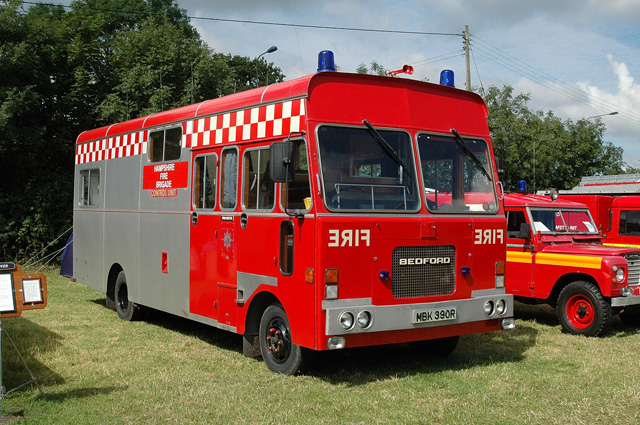 Bedford Control Unit Hampshire Fire Brigade