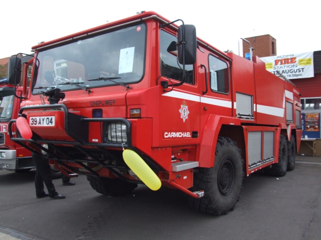 The beast again at Acomb fire staion.
