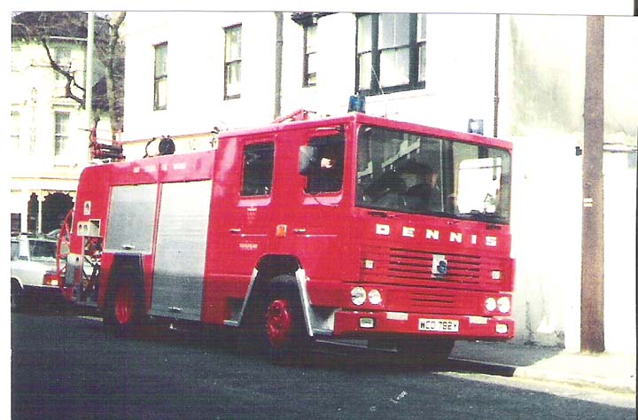 East Sussex Fire Briagde Dennis RS133