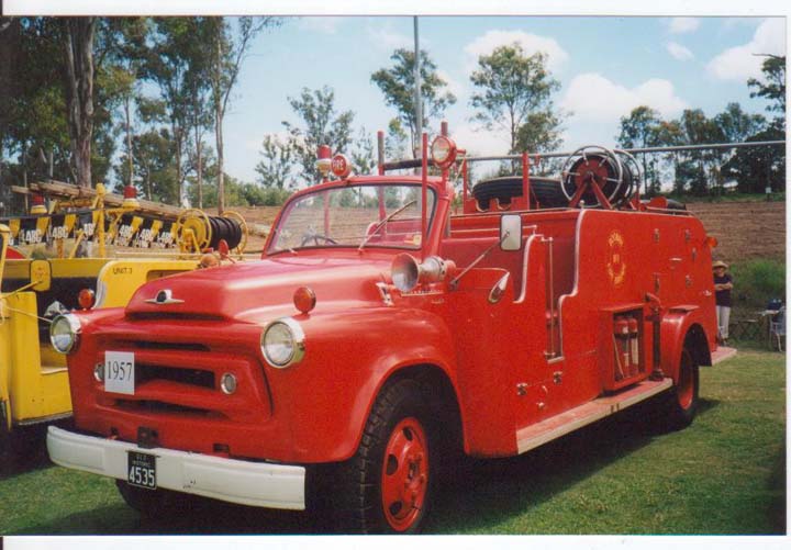Oldie at 1998 Ipswich fire awareness day
