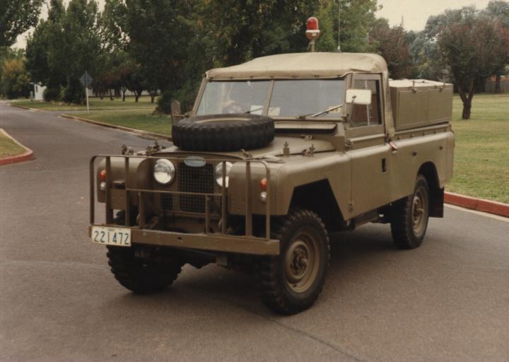 Australia RAAF Fairbairn Land Rover Rescue
