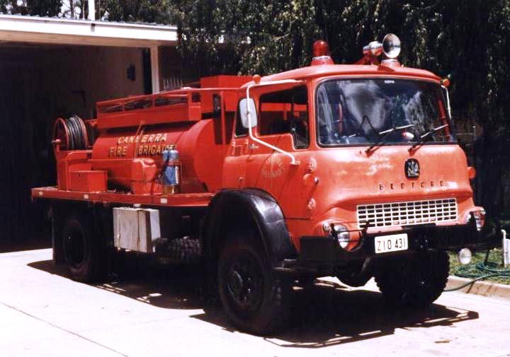 Australia Ainslie Fire Station Bedford Tanker