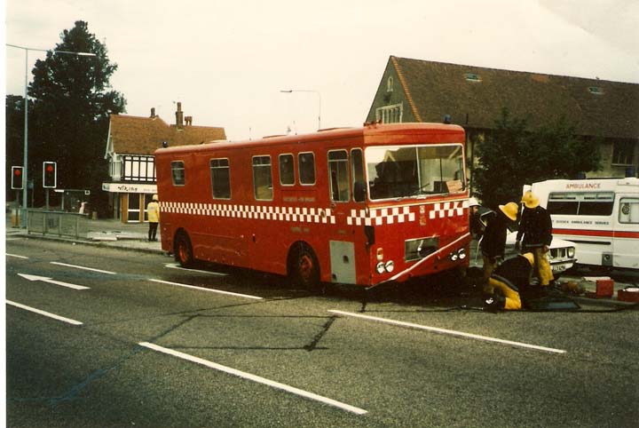 East Sussex Incident Command Unit in 1978