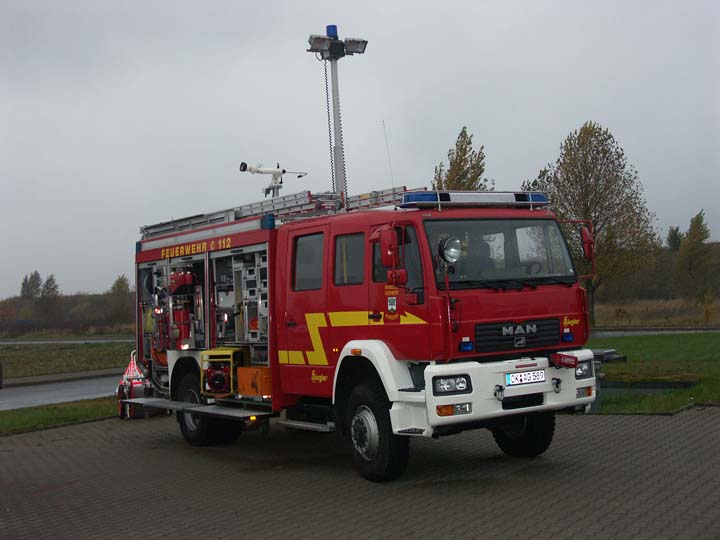Feuerwehr Hermsdorf Rescue Pump MAN