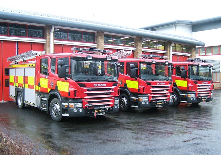 Three new Scania 94D Rescue Pumps
