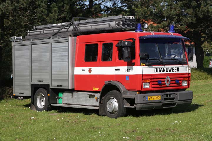 Brandweer Weesp Renault M200-13  watertender