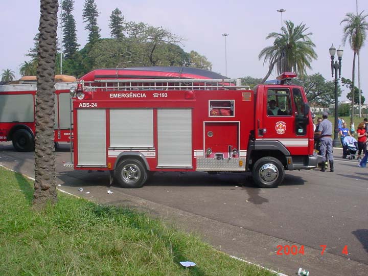 Bombeiros São Paulo, Brazil Auto Pump Rescue 24